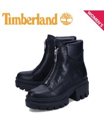 Timberland/ティンバーランド Timberland ブーツ エヴァーリー フロントジップ レディース 厚底 EVERLEIGH FRONT ZIP BOOT ブラック 黒 /505765112