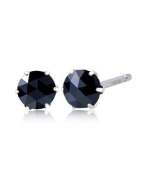 LARA Christie/ララクリスティー ピアス レディース ブラックダイヤモンド 1粒 計0.2ct プラチナ K18/505766156