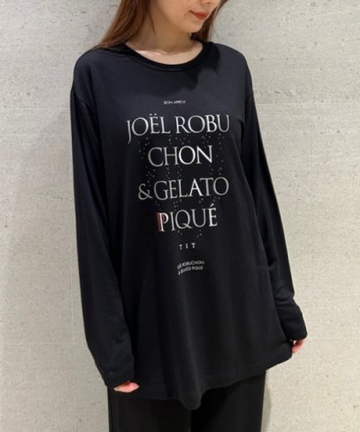 【JOEL ROBUCHON】ワンポイントロゴロングTシャツ