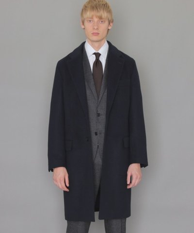 ウールビーバーチェスターフィールドコート