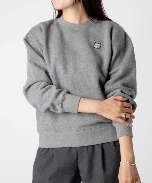 MAISON KITSUNE(メゾンキツネ)/メゾンキツネ MAISON KITSUNE LW00303KM0307 スウェット TONAL FOX HEAD PATCH COMFORT SWEATSHIR/グレー