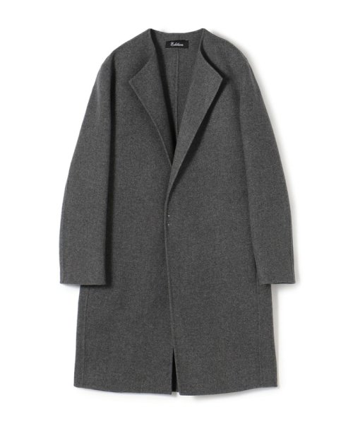 ウールメルトン1ホックコート 