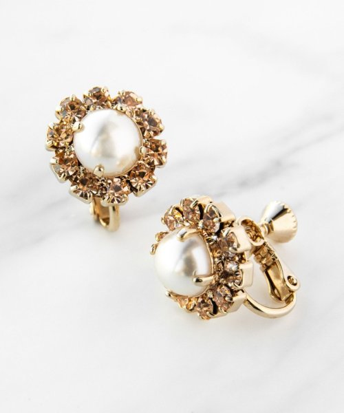 TOCCA(TOCCA)/COLOR PEARL EARRINGS イヤリング/スモーキー系