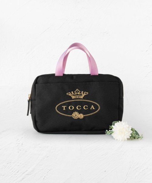 TOCCA(TOCCA)/TOCCA LOGO POUCH BAG ポーチ/ブラック系
