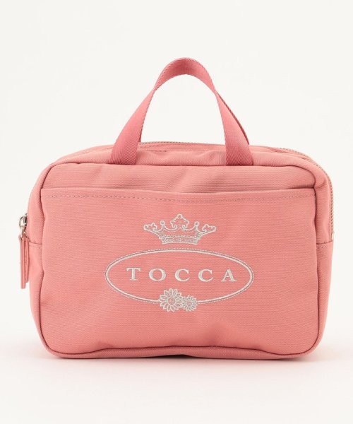 TOCCA(TOCCA)/TOCCA LOGO POUCH BAG ポーチ/ピンク系