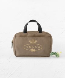 TOCCA(TOCCA)/TOCCA LOGO POUCH BAG ポーチ/カーキ系