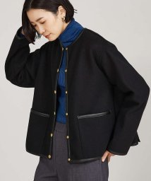 qualite(qualite)/【Traditional Weatherwear】  ダブルフェイスジャージーコ/ブラック