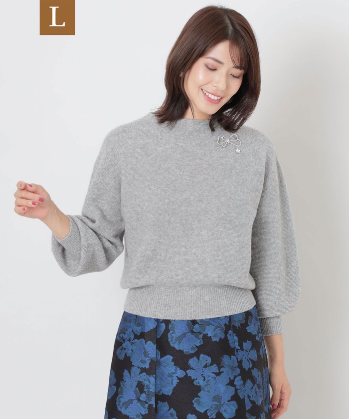 グレー系｜ニット・セーター｜TO BE CHIC(Lサイズ)(トゥー ビー