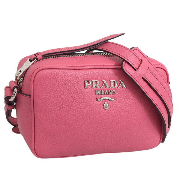 PRADA プラダ VITELLO PHENIX ヴィッテロ フェニックス 斜めがけ ショルダー バッグ レザー