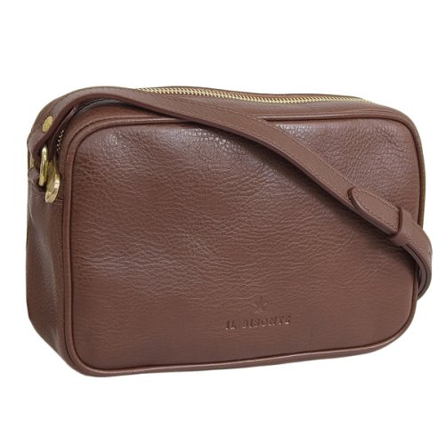 IL BISONTE イルビゾンテ 斜めがけ ショルダー バッグ レザー 