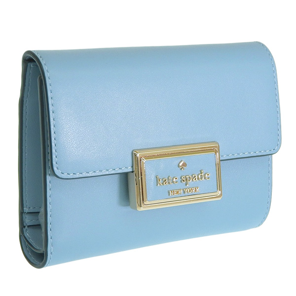 kate spade ケイトスペード REGAN MEDIUM FLAP WALLET リーガン ミディアム フラップ 三つ折り 財布 Mサイズ レザー