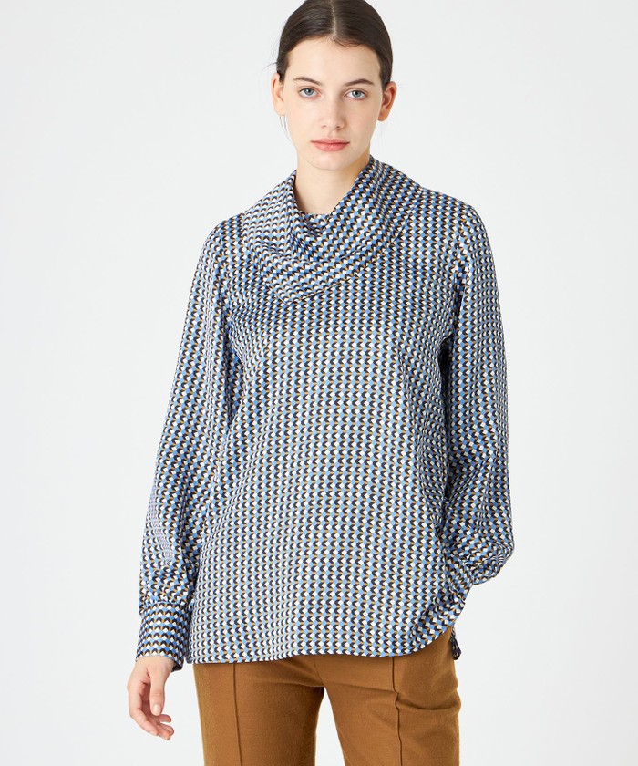 BEIGE MABILLON / スカーフブラウス SAXXBROWN 2 BEIGE MABILLON / スカーフブラウス SAXXBROWN 2