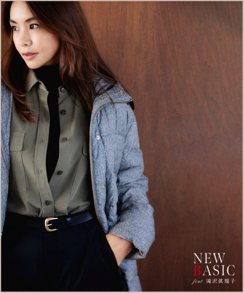 【滝沢眞規子さん着用】LIMONTA ダウン コート ダウン