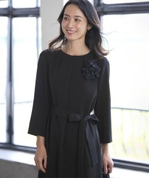 J.PRESS LADIES（LARGE SIZE）/【WEB限定カラーあり・洗える】セラテリーダブルクロス ワンピース/505768905