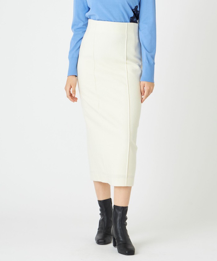 BEIGE MAZARINE / Iラインスカート ECRU 4 BEIGE MAZARINE / Iラインスカート ECRU 4