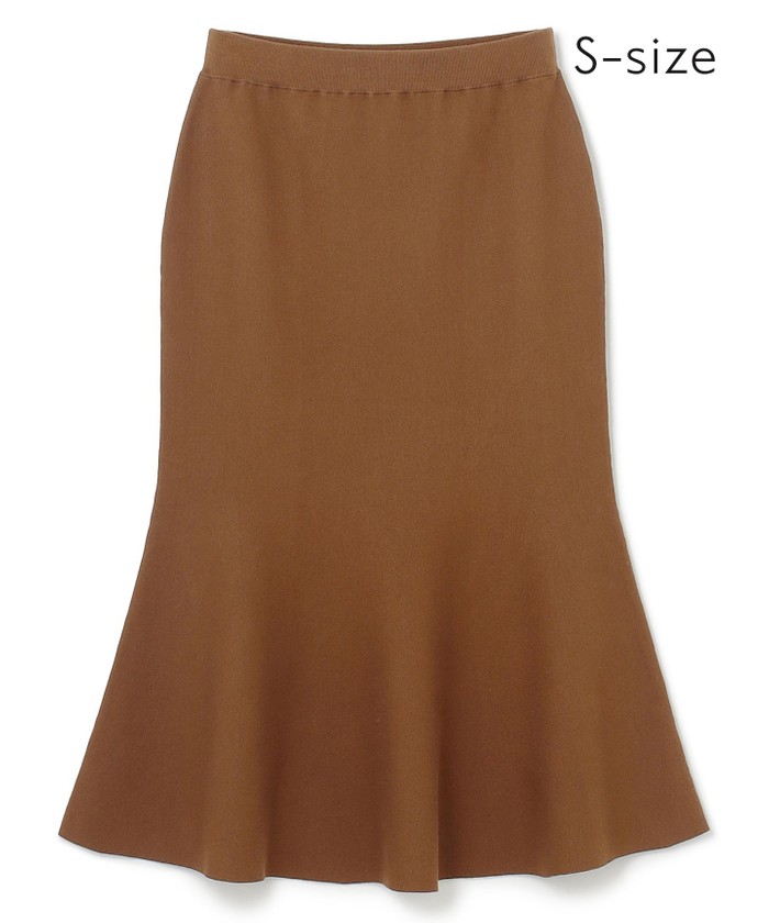 BEIGE 【S−size】WILLOW / ニットスカート LBROWN 32 BEIGE 【S−size】WILLOW / ニットスカート LBROWN 32