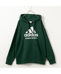 MAC HOUSE(women)(マックハウス（レディース）)/adidas アディダス ビッグロゴパーカー 39183014/グリーン