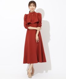 And Couture/フロントタックフリル7分袖ワンピース/505769439