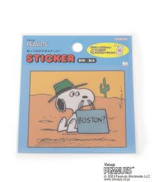 one'sterrace(ワンズテラス)/◆SNOOPY 貼ってはがせるステッカー ピーナッツプチコレクション2/ブラウン（943）