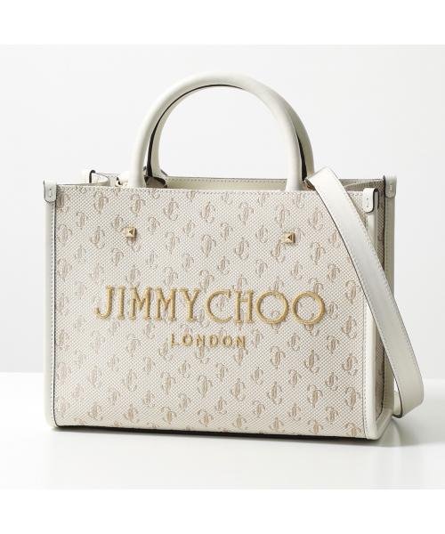 JIMMY CHOO(ジミーチュウ)/Jimmy Choo  ハンドバッグ VARENNE S TOTE RUH 刺繍ロゴ/その他