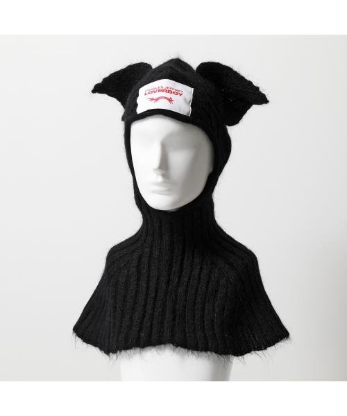 CHARLES JEFFREY LOVERBOY(チャールズジェフリー　ラバーボーイ)/CHARLES JEFFREY LOVERBOY バラクラバ KNITTED EARS 31130501/ブラック