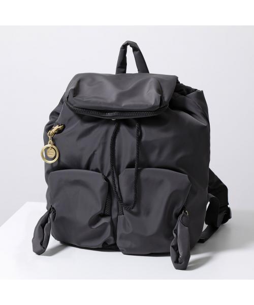 新品未使用】 See By Chloe シーバイクロエ リュック ジョイライダーバックパック JOY RIDER BACKPACK  CHS23AS840D54 【MINIMAL GREY】並行輸入品 - その他