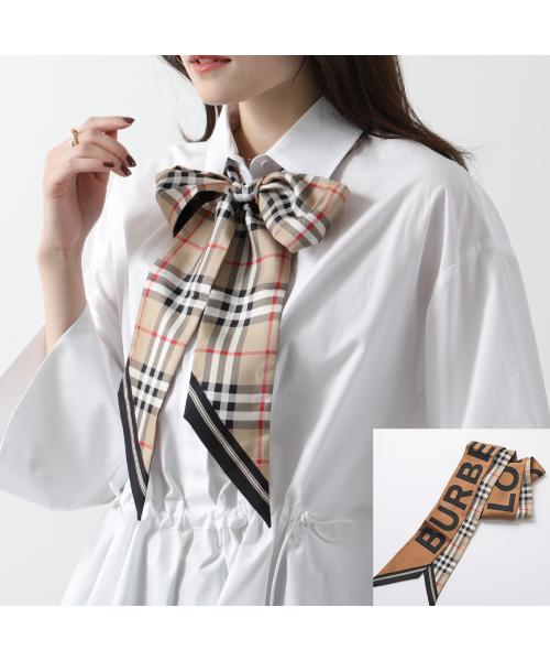 BURBERRY バーバリー ストール ウール51％ シルク49% ピンク系
