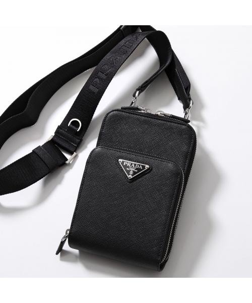 プラダPRADA スマートフォンケースiPhoneケースショルダーポーチ 