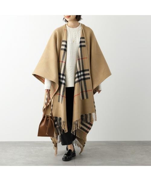 BURBERRY ケープ ST LING GNT CHK BDR 8037498 ケープ ST LING GNT CHK BDR