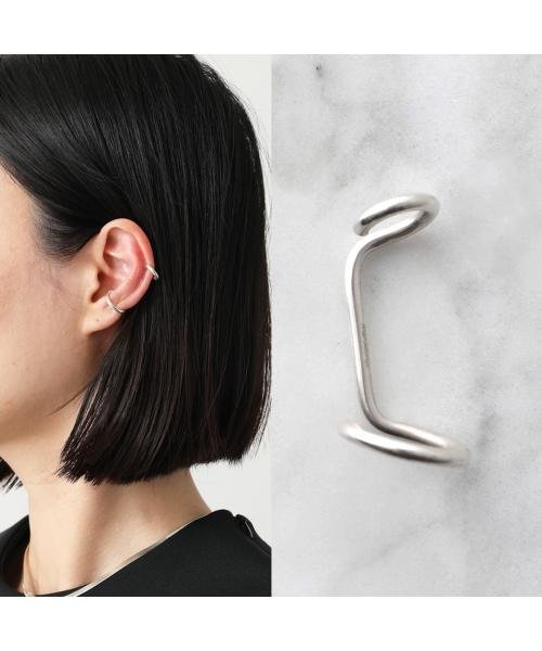 Saskia Diez(サスキアディッツ)/Saskia Diez イヤーカフ WIRE BOLD EARCUFF DOUBLE UP/シルバー