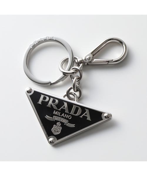 PRADA キーリング 2PS057 66A トライアングルロゴ