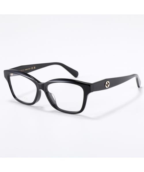 GUCCI メガネ GG0801OA ウェリントン型 アイウェア GUCCI メガネ GG0801OA ウェリントン型 アジアンフィット