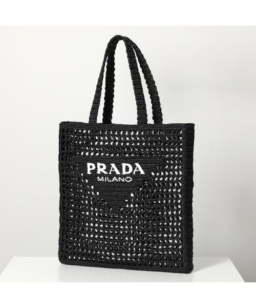 セール】【訳あり】PRADA トートバッグ 1BG393 OOO 2A2T かごバッグ