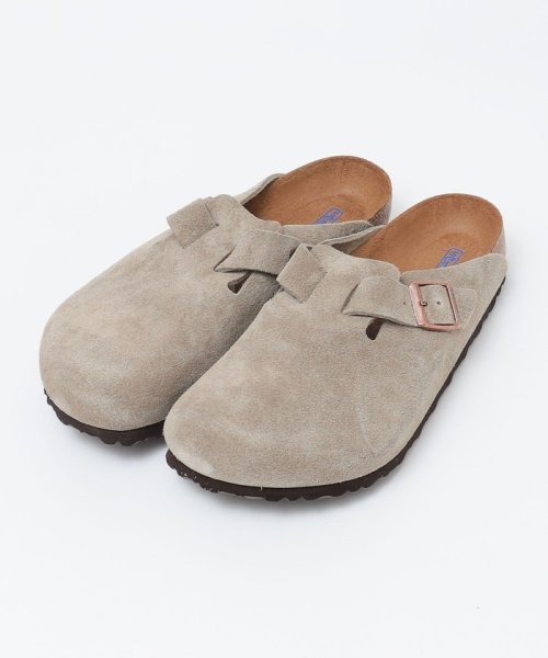 SHIPS MEN(シップス　メン)/BIRKENSTOCK: BOSTON SUEDE SFB/ベージュ