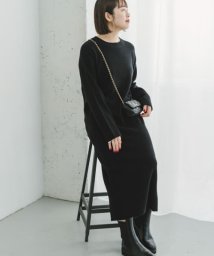 ITEMS URBANRESEARCH/ミラノリブニットワンピース/505772833