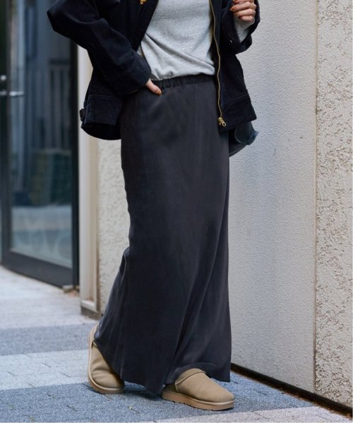 ≪追加≫キュプラバイアスサテンロングスカート2(505772845  