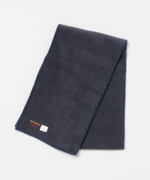 URBAN RESEARCH(アーバンリサーチ)/TWEED MILL　BLANKET STITCH SCARF/NAVY