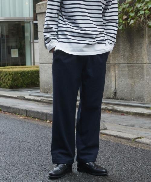 URBAN RESEARCH DOORS(アーバンリサーチドアーズ)/FORK&SPOON　ブラッシュドパンツ/NAVY