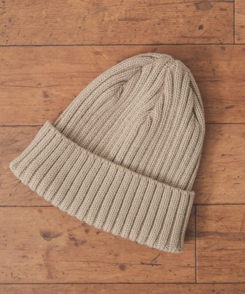 URBAN RESEARCH DOORS(アーバンリサーチドアーズ)/WOOL MIX KNIT CAP/BEIGE