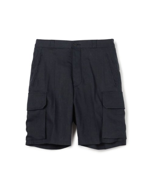 TOMORROWLAND BUYING WEAR(TOMORROWLAND BUYING WEAR)/Tangent PIERRE SHORTS リネンポリエステル ショーツ/67ダークブルー