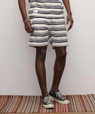 Schott/HORIZONTAL STRIPES SHORTS/ホライゾンタル ストライプショーツ/505773529