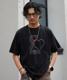 Schott(ショット)/T－SHIRT "ORIGINAL HEART"/Tシャツ "オリジナルハート/ブラック