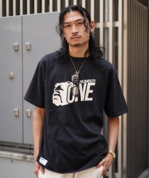 Schott(ショット)/T－SHIRT "NUMBER ONE"/Tシャツ "ナンバーワン/ブラック