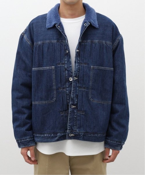 【PORTER CLASSIC / ポータークラシック】STEINBECK DENIM BOA JK 吉田