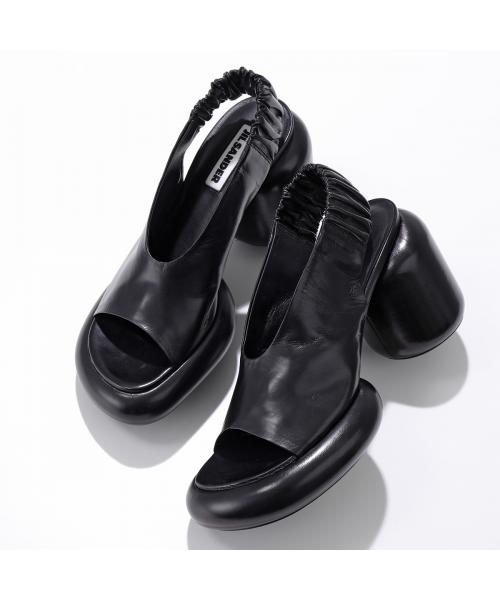 セール】JIL SANDER ハイサンダル J15WP0056 P4864 ブロックヒール