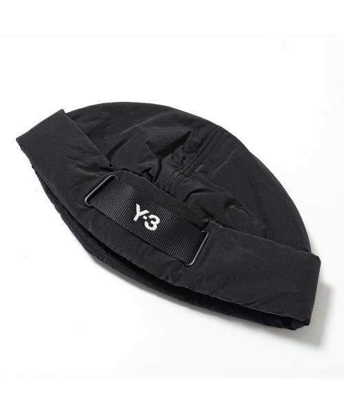 Y-3(ワイスリー)/Y－3 ビーニー BEANIE H62996 ナイロン ロゴ/ブラック