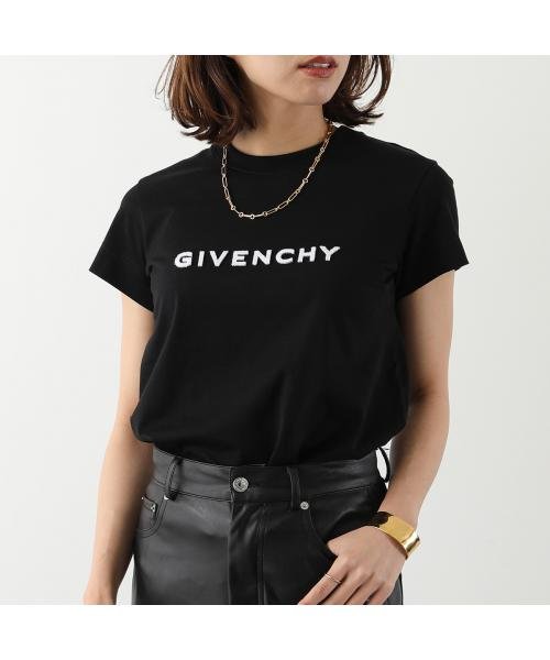 GIVENCHY(ジバンシィ)/GIVENCHY 半袖Tシャツ BW707Y3Z85 レディース 4G ロゴ/その他
