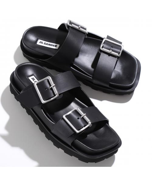 jil sander ジルサンダー レザーサンダル I0eSj-m96884274356 サンダル 