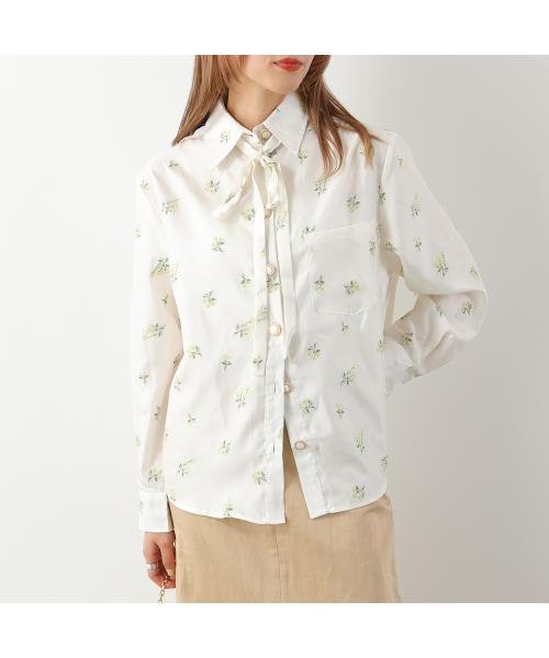 Sister Jane(シスタージェーン)/Sister Jane シャツ DITSY PICK SHIRT BLD111 フラワー/アイボリー