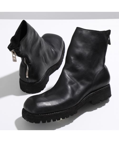 セール】GUIDI バックジップブーツ 79086V ホースレザー(505775279